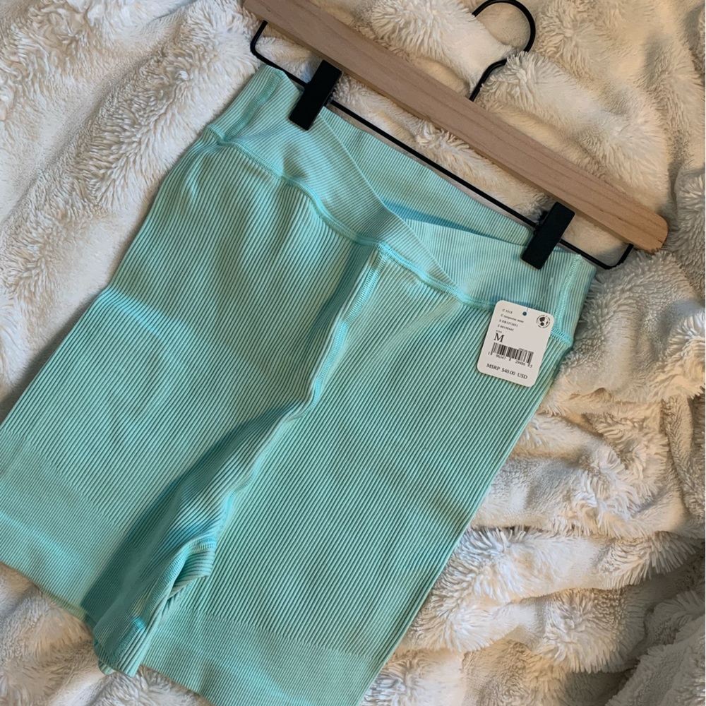 NWT FREE PEOPLE RIBBED SHORTS